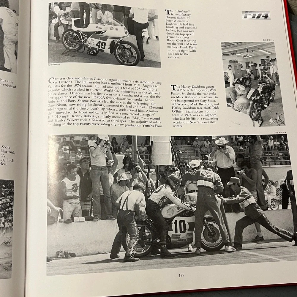 American Racer 1940-1980 Book by Stephen Wright Excellent Vintage Condition